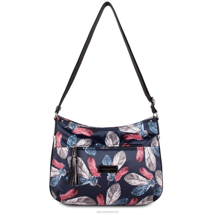 mulheres Lancaster Paris pluma bolsa de ombro pompom básica RBF44052