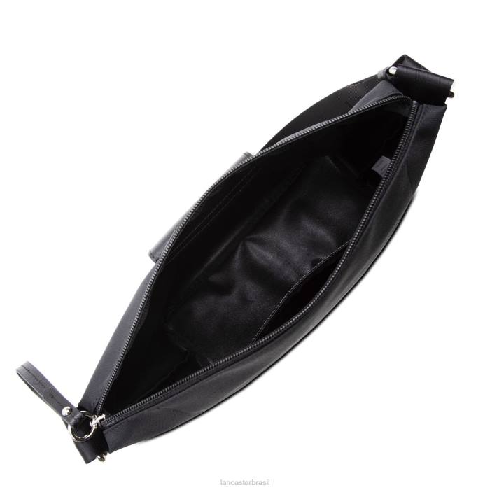 mulheres Lancaster Paris preto bolsa de ombro inteligente kba RBF43956