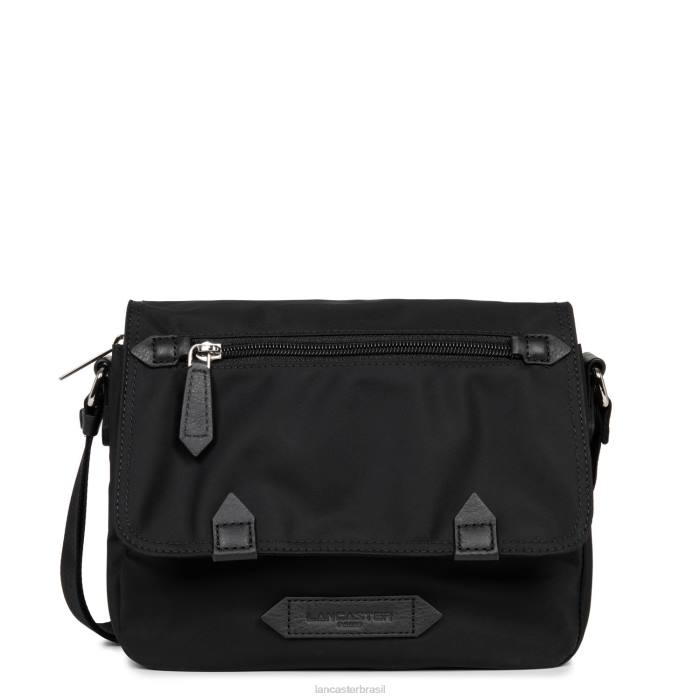 mulheres Lancaster Paris preto bolsa mensageiro esportiva básica RBF44088