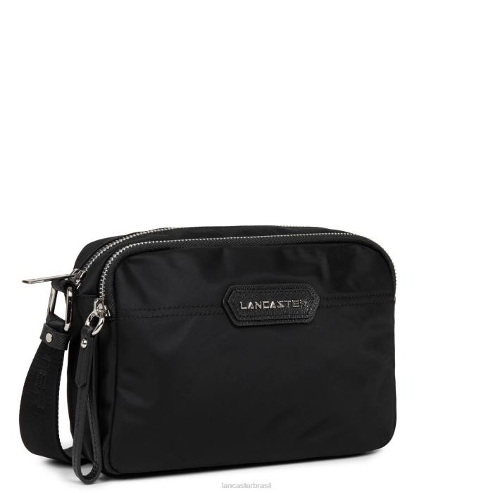 mulheres Lancaster Paris preto bolsa repórter m básica premium RBF44068