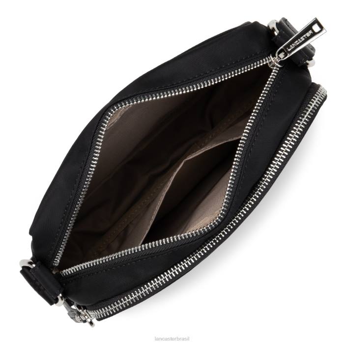 mulheres Lancaster Paris preto bolsa repórter m básica premium RBF44068