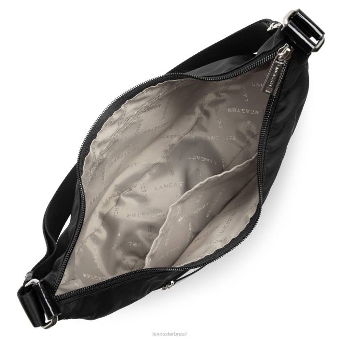 mulheres Lancaster Paris preto bolsa tiracolo básica verni RBF43040
