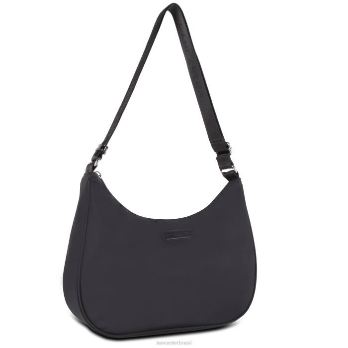 mulheres Lancaster Paris preto bolsa tiracolo básica verni RBF44118