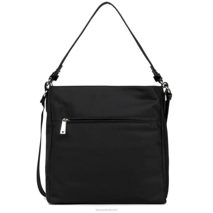 mulheres Lancaster Paris preto bolsa tiracolo básica verni RBF44125