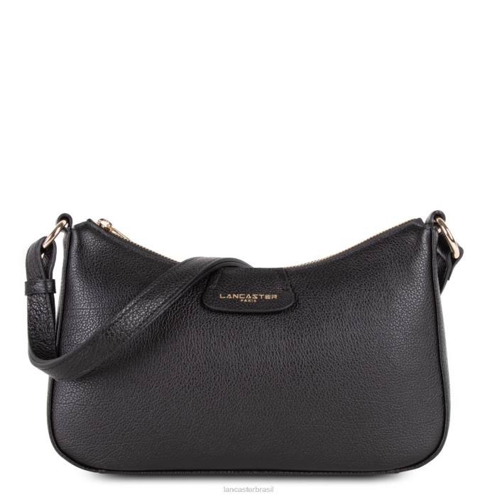 mulheres Lancaster Paris preto duna de bolsa de ombro pequena RBF44206
