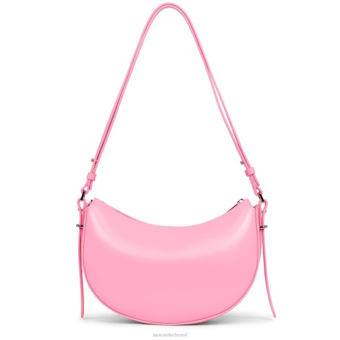 mulheres Lancaster Paris rosa bolsa meia lua suave ace RBF4409