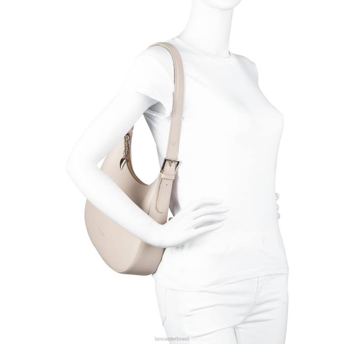 mulheres Lancaster Paris rouge bolsa de ombro lisa RBF44393