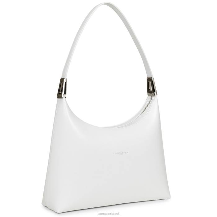 mulheres Lancaster Paris branco bolsa hobo suave ace RBF42442