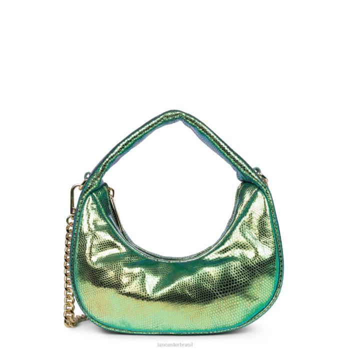 mulheres Lancaster Paris cameleão verde bolsa hobo noholita noite RBF4873