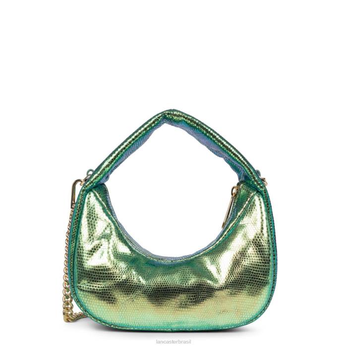 mulheres Lancaster Paris cameleão verde bolsa hobo noholita noite RBF4873