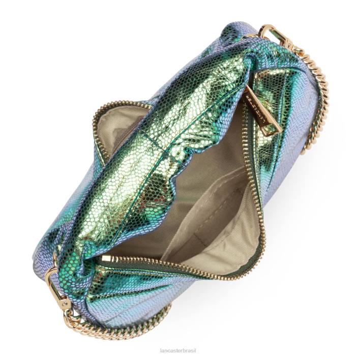 mulheres Lancaster Paris cameleão verde bolsa hobo noholita noite RBF4873