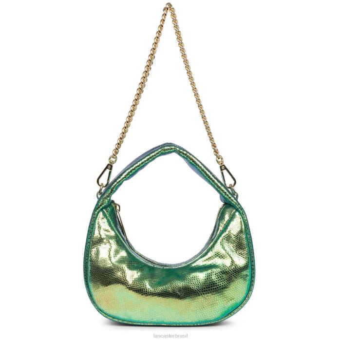 mulheres Lancaster Paris cameleão verde bolsa hobo noholita noite RBF4873