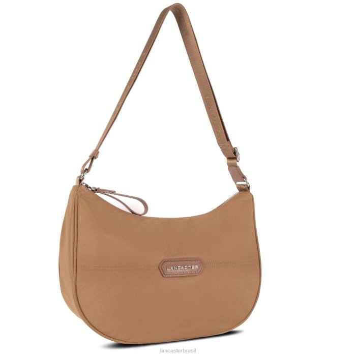 mulheres Lancaster Paris camelo bolsa hobo básica premium RBF44077