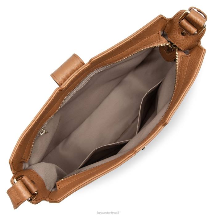 mulheres Lancaster Paris camelo bolsa hobo delphino RBF44192