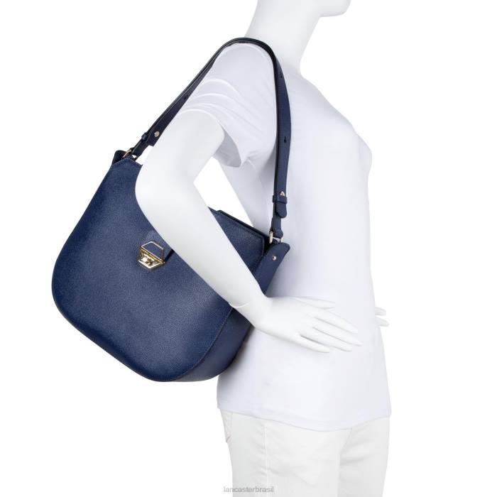 mulheres Lancaster Paris camelo bolsa hobo delphino RBF44192