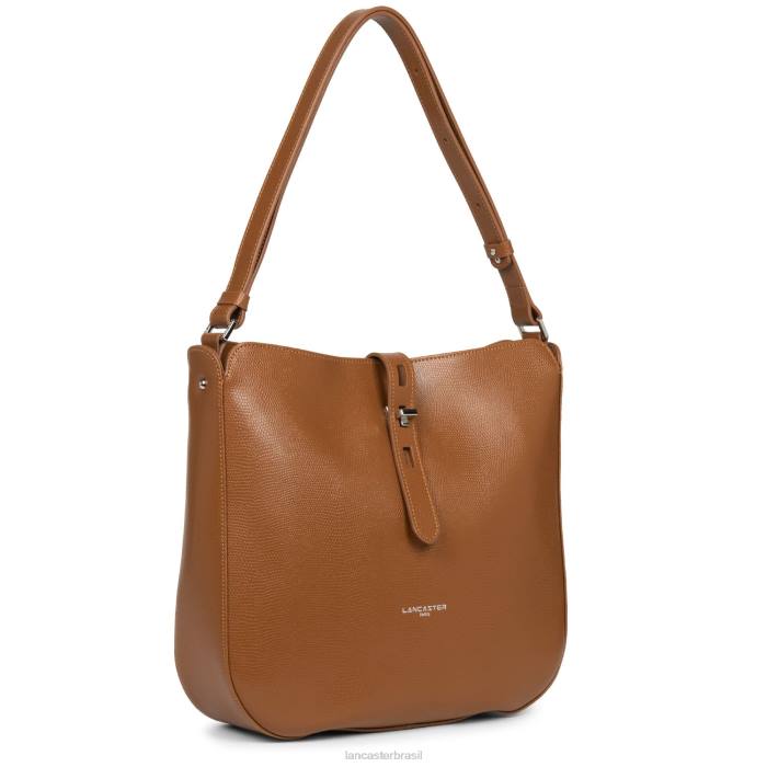 mulheres Lancaster Paris camelo bolsa hobo lucertola RBF44171
