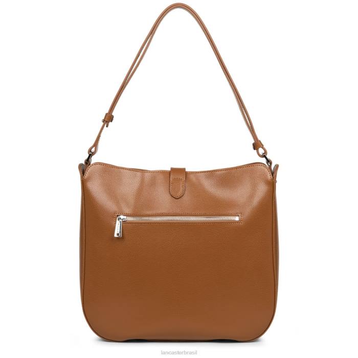 mulheres Lancaster Paris camelo bolsa hobo lucertola RBF44171