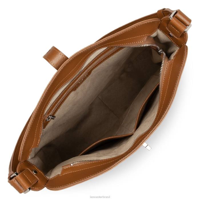 mulheres Lancaster Paris camelo bolsa hobo lucertola RBF44171