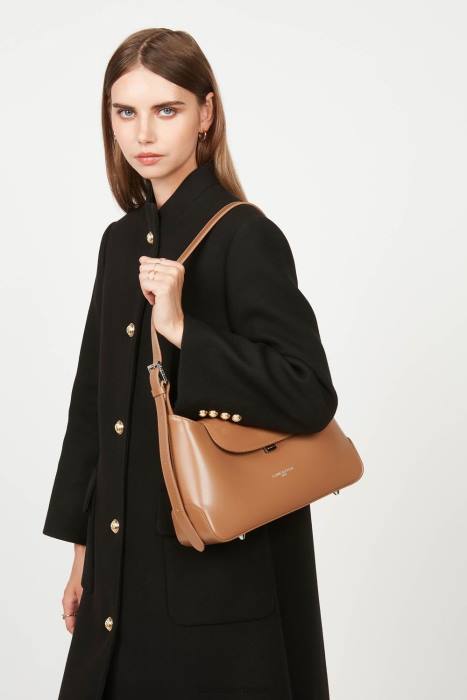 mulheres Lancaster Paris camelo bolsa hobo suave ace RBF43208