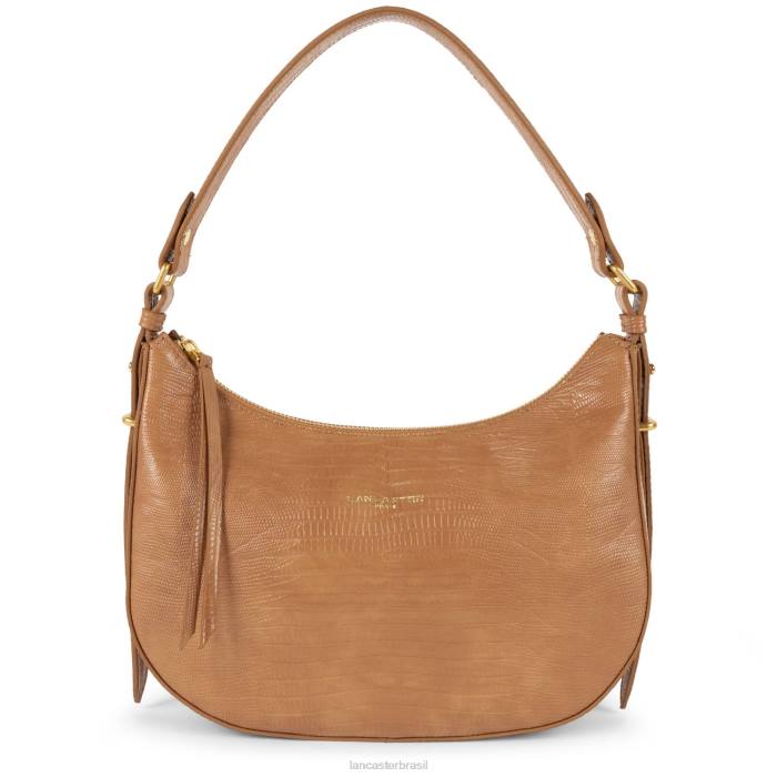 mulheres Lancaster Paris camelo-lezard bolsa m hobo exótica lezard & croco cn RBF43238