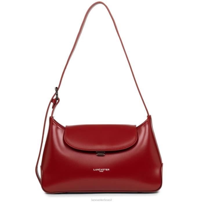 mulheres Lancaster Paris carmim bolsa hobo suave ace RBF43205