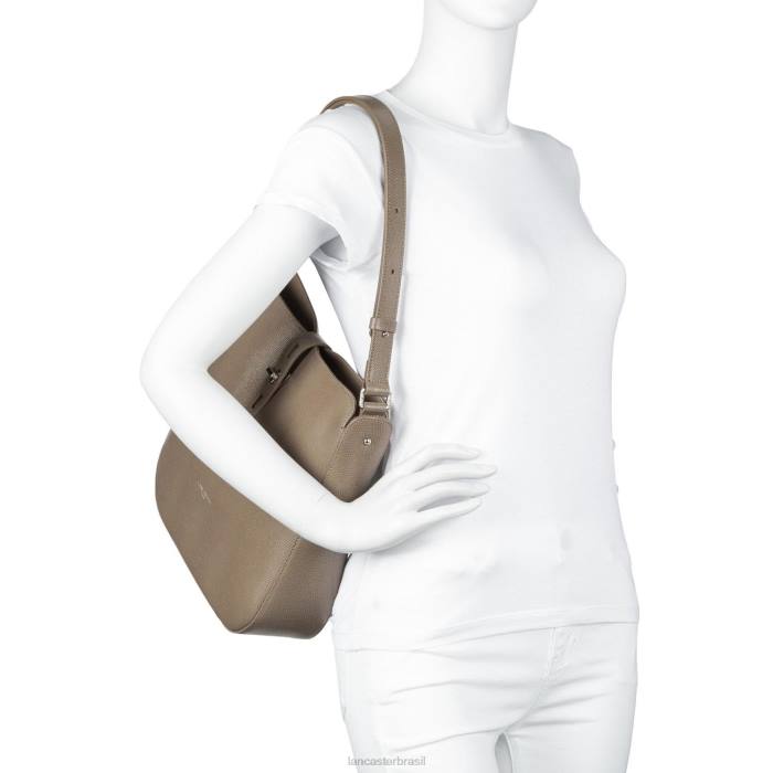 mulheres Lancaster Paris cru bolsa hobo lucertola RBF44169