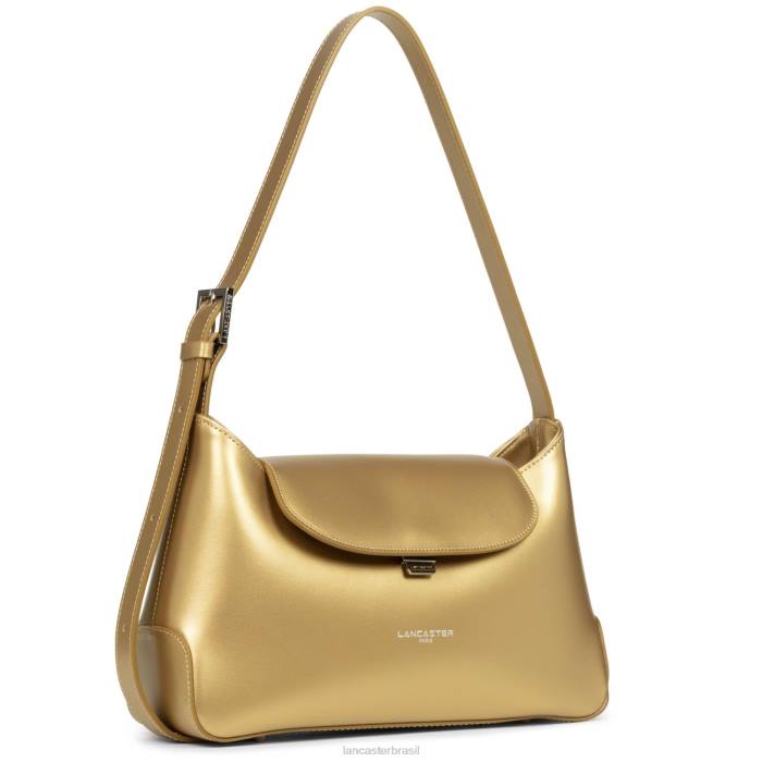 mulheres Lancaster Paris ouro antigo bolsa hobo suave ace RBF43204