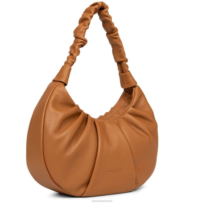 mulheres Lancaster Paris ouro bolsa hobo macia chou chou RBF43261