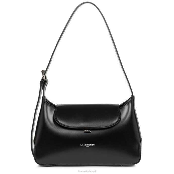 mulheres Lancaster Paris preto bolsa hobo suave ace RBF43209