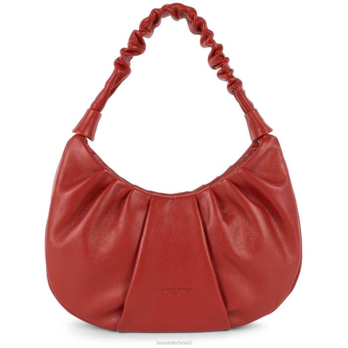 mulheres Lancaster Paris rouge bolsa hobo macia chou chou RBF43260