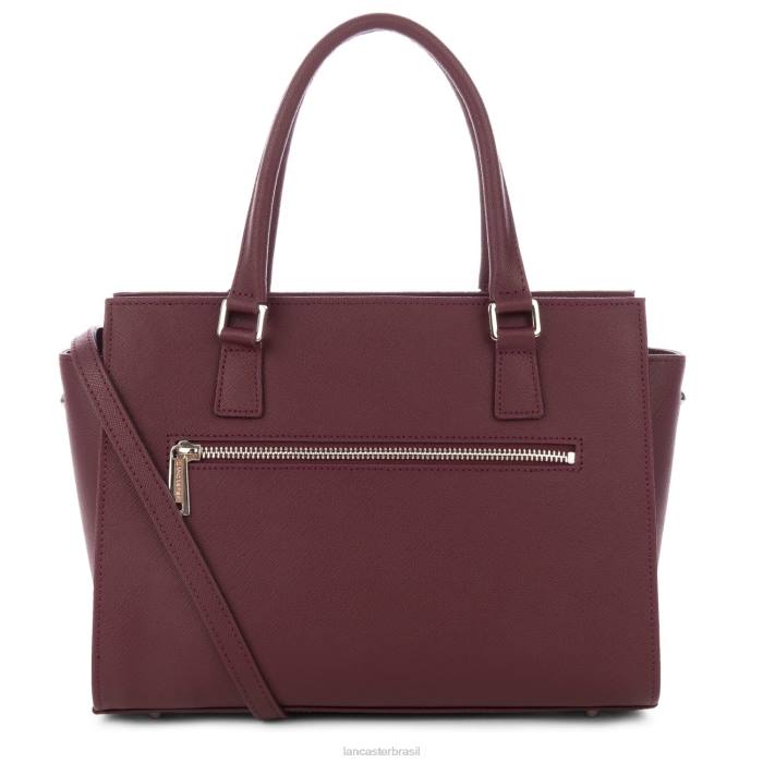 mulheres Lancaster Paris Bordéus bolsa saffiano intemporel RBF43723