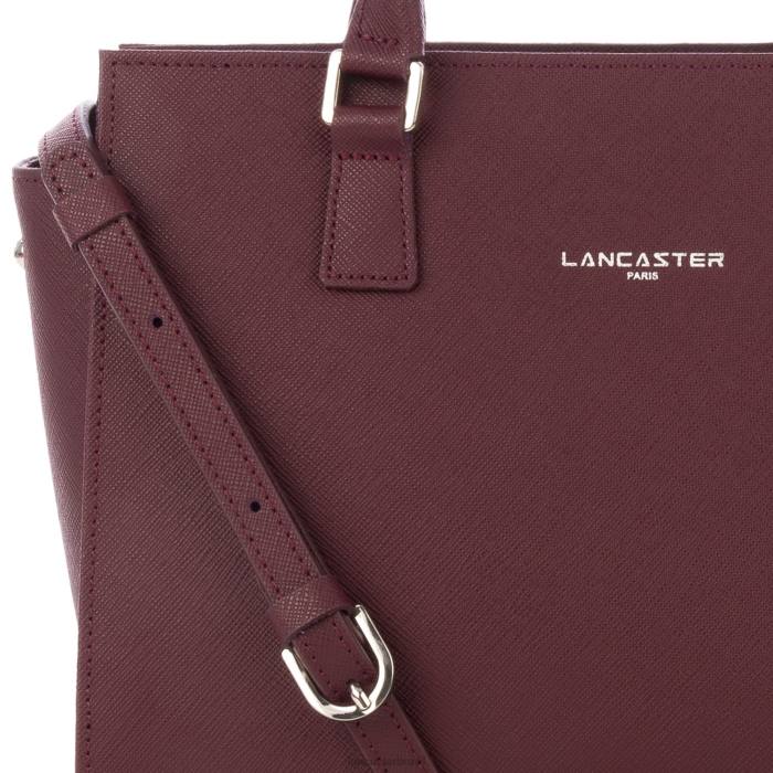 mulheres Lancaster Paris Bordéus bolsa saffiano intemporel RBF43723
