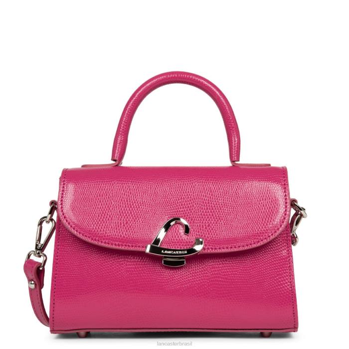 mulheres Lancaster Paris Fuxia bolsa pequena lucertola RBF4277