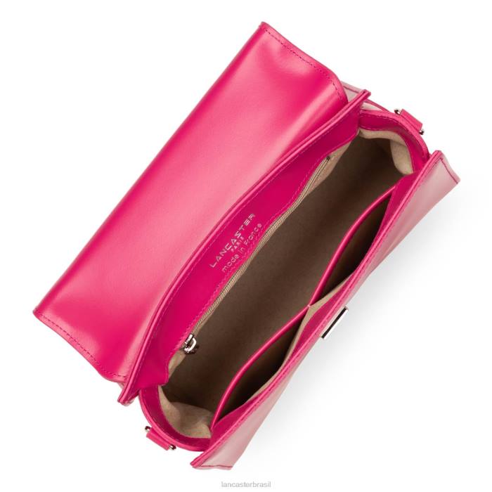 mulheres Lancaster Paris Fuxia m bolsa suave mesmo RBF42569