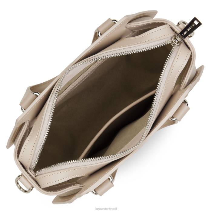 mulheres Lancaster Paris Galete Rosa m bolsa lisa ruche RBF43662