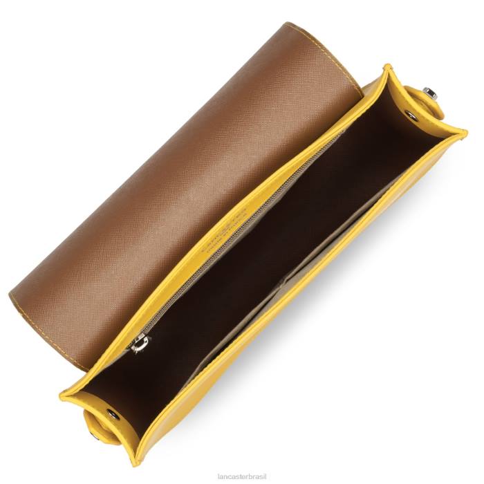 mulheres Lancaster Paris amarelo bolsa cidade lina RBF44443
