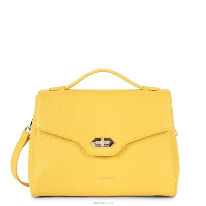 mulheres Lancaster Paris amarelo bolsa foulonne milano RBF42665