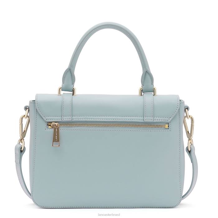 mulheres Lancaster Paris azul cendre bolsa com toque de mármore RBF44251