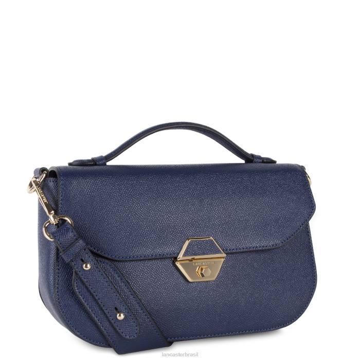 mulheres Lancaster Paris azul fonce bolsa delphino RBF42486