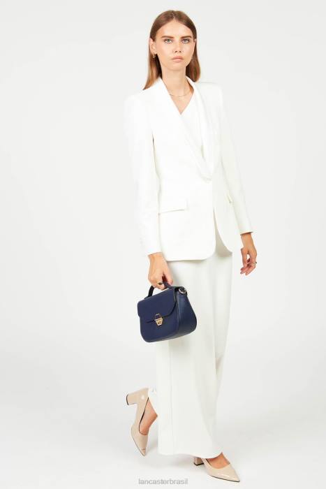 mulheres Lancaster Paris azul fonce bolsa delphino RBF42486