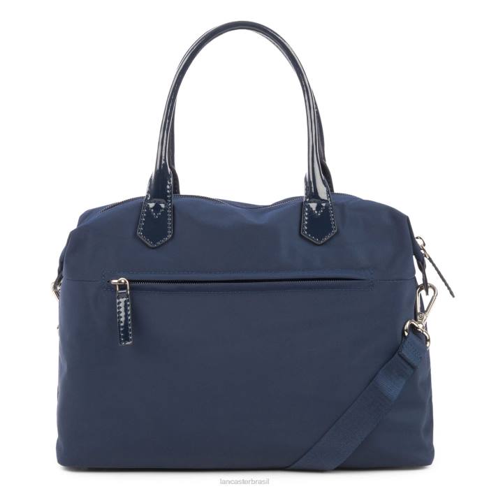 mulheres Lancaster Paris azul fonce m bolsa básica verni RBF43049