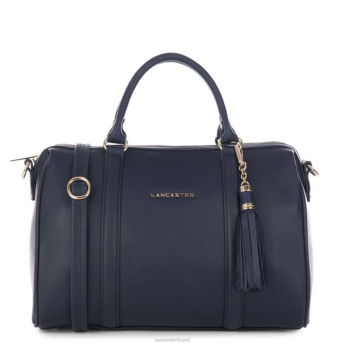 mulheres Lancaster Paris azul fonce mochila grande mademoiselle ana RBF43013