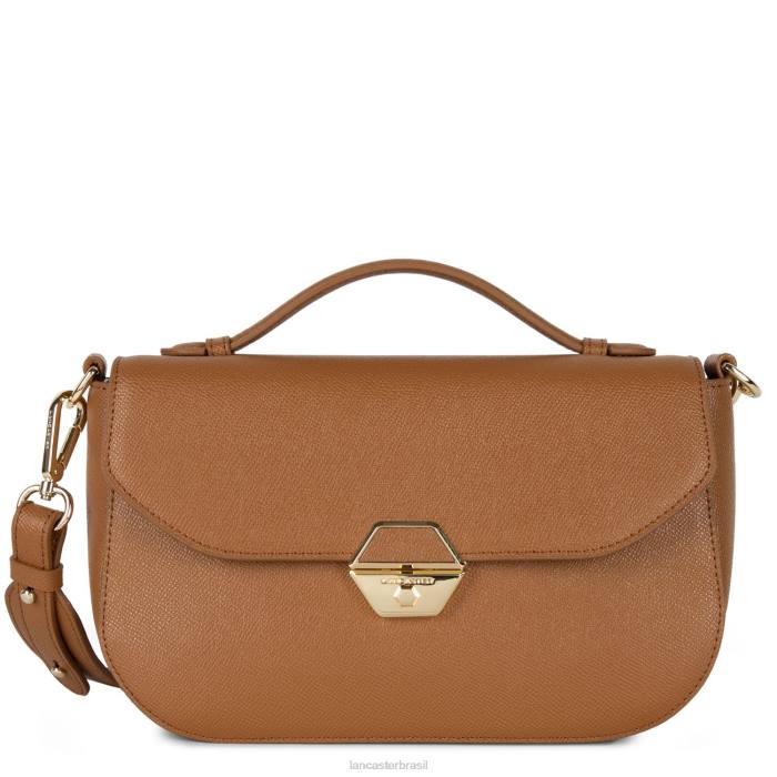 mulheres Lancaster Paris camelo bolsa delphino RBF42492