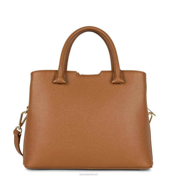 mulheres Lancaster Paris camelo bolsa delphino RBF42504