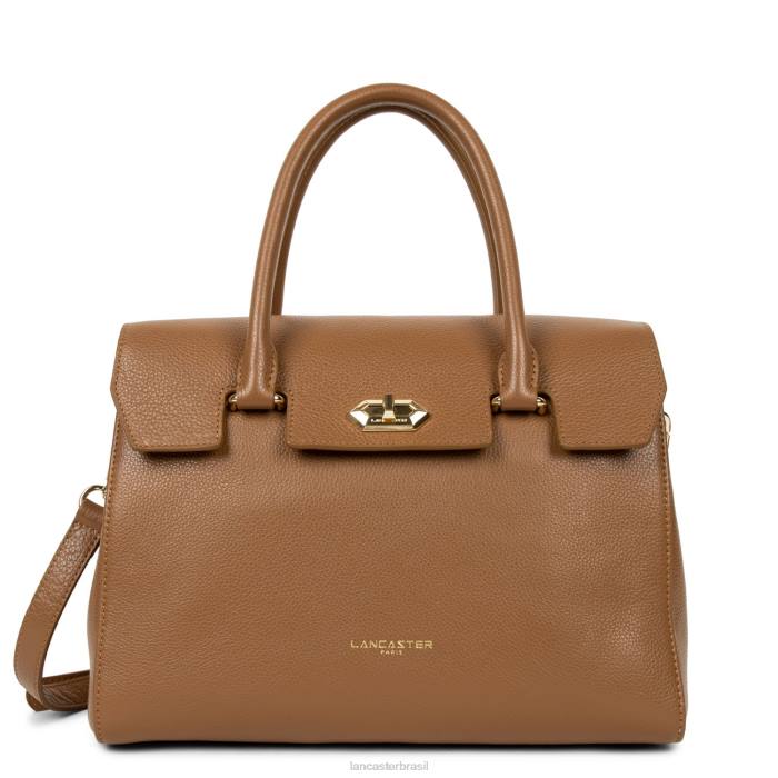 mulheres Lancaster Paris camelo bolsa grande foulonne milano RBF4353