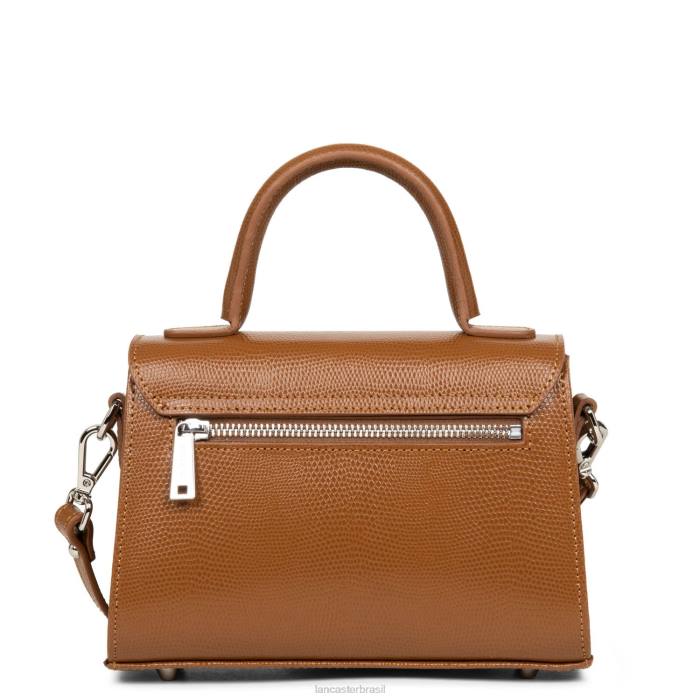 mulheres Lancaster Paris camelo bolsa pequena lucertola RBF4279