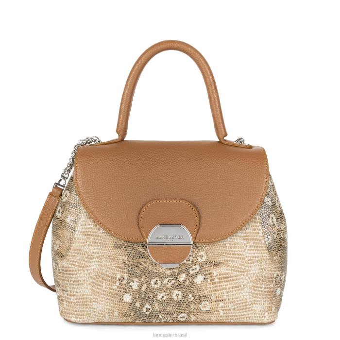mulheres Lancaster Paris camelo iguana m bolsa pia RBF42639