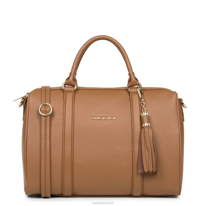 mulheres Lancaster Paris camelo mochila grande mademoiselle ana RBF43015