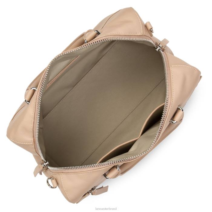 mulheres Lancaster Paris capuccino saco de caixa em napa macia RBF43693