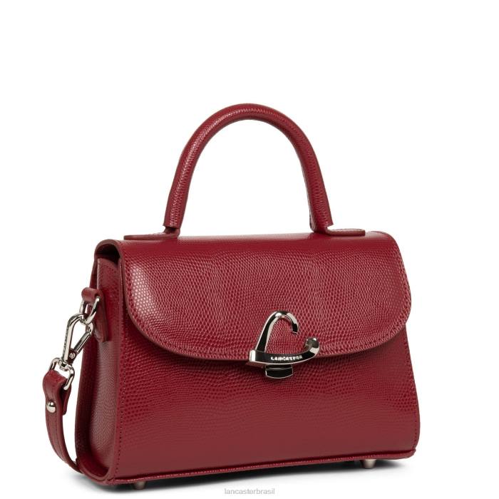 mulheres Lancaster Paris carmim bolsa pequena lucertola RBF4280